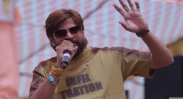 हरियाणवी गायक मासूम शर्मा। हरियाणवी गायक मासूम शर्मा।