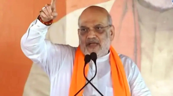 सभा को संबोधित करते गृह मंत्री अमित शाह सभा को संबोधित करते गृह मंत्री अमित शाह