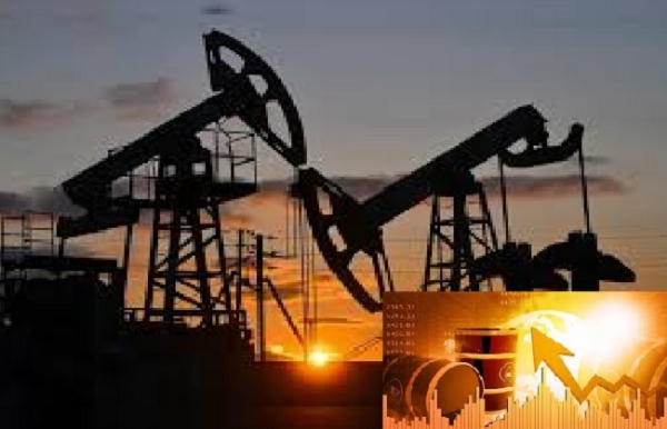 कच्चे तेल के लोगो का प्रतीकात्मक चित्र