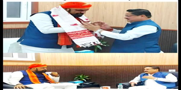 বিহাৰ বিজেপি বিধানসভা দলৰ নেতা হিচাপে নিৰ্বাচিত হোৱা সম্ৰাট চৌধুৰীক দিলীপ শইকীয়াৰ অভিনন্দন