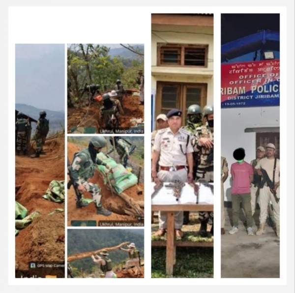 Images Related to the Manipur Police operations. Images Related to the Manipur Police operations.