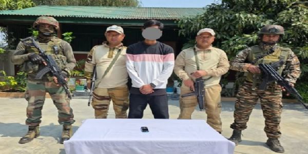 মণিপুৰঃ উগ্ৰপন্থী সংগঠন প্ৰিপাক (প্ৰো) ৰ কেডাৰক গ্ৰেপ্তাৰ