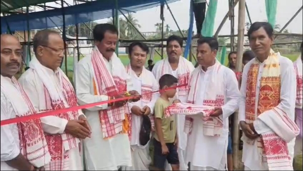 জাগীৰোডৰ কণাবড়ী গোভা দেওঁৰজা ৰঙালী বিহুৰ শুভাৰম্ভ