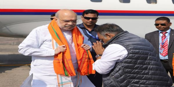 কলকাতাত উপস্থিত অমিত শ্বাহ, সুভেন্দু অধিকাৰীৰ মনোনয়ন দাখিলৰ সময়ত দিব সংগ