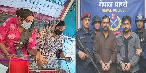 नेपाल में गिरफ्तार पाकिस्तानी गिरोह