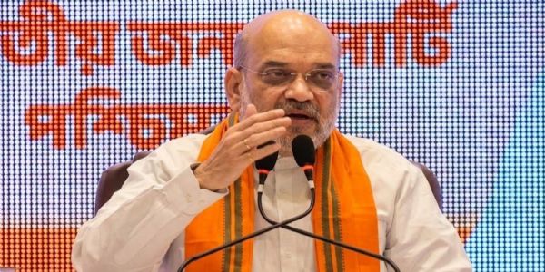 পশ্চিম বংগৰ পূৱ বৰ্ধমানত অমিত শ্বাহে কয়, আপোনালোকক ৪ মে