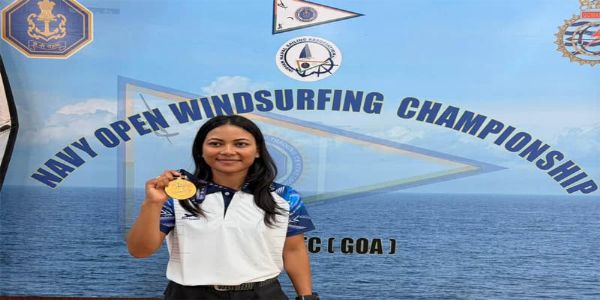 নেভি অপেন উইণ্ড চাৰ্ফিং চেম্পিয়নশ্বিপ-২০২৬ত সৰুপথাৰৰ নিশামণি বৰাৰ সোণৰ পদক