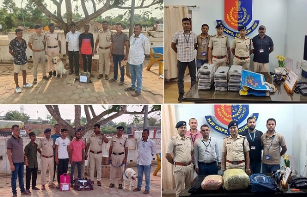 উত্তৰ-পূব সীমান্ত ৰেলৱেৰ ৰেলৱে সুৰক্ষা বাহিনীৰ দ্বাৰা ২৯ লাখ টকাৰো অধিক মূল্যৰ গাঞ্জা জব্দ