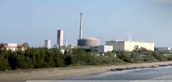 तमिलनाडु स्थित न्यूक्लियर रिएक्टर का चित्र