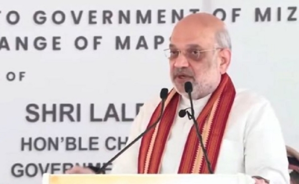 কেন্দ্ৰীয় গৃহমন্ত্ৰী অমিত শ্বাহ