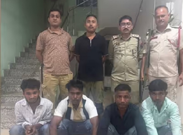 असमः सर्कल ऑफिस के कर्मचारी बनकर ठगी करने वाले गिरफ्तार चार आरोपित