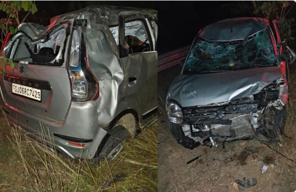 दिल्ली-मुंबई एक्सप्रेसवे पर भीषण हादसा