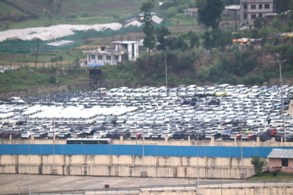 नेपाल सरकार द्वारा जब्त सरकारी वाहन