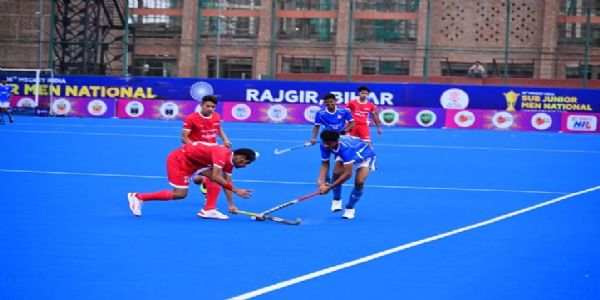 ছাব-জুনিয়ৰ মহিলা হকী চেম্পিয়নশ্বিপত পঞ্জাৱ, উত্তৰ প্ৰদেশ আৰু মধ্যপ্ৰদেশৰ আকৰ্ষণীয় জয়