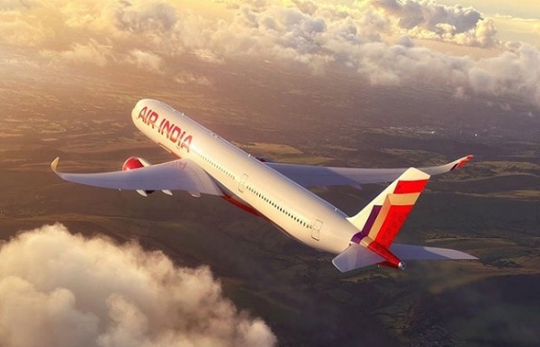 एयर इंडिया के  लोगो का प्रतीकात्मक चित्र
