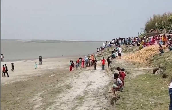 মৰিগাঁওৰ বৰচাপৰী ভজাখাইটি ঘাটত নাঁও দুৰ্ঘটনা