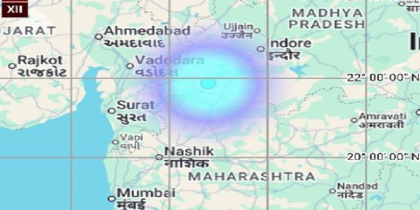 মধ্য প্ৰদেশৰ বৰৱানী জিলাত ৩.৬ প্ৰাবল্যৰ ভূমিকম্প অনুভূত