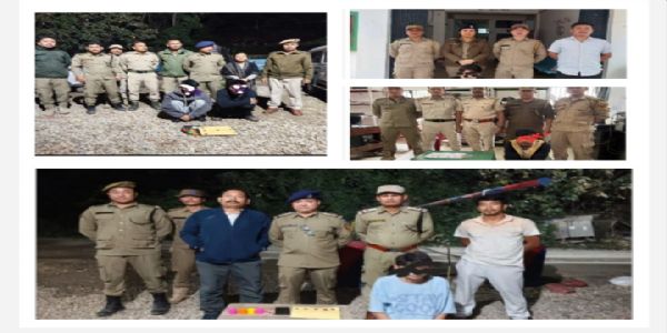 লোৱাৰ চিয়াং জিলাত ড্ৰাগছ বিৰোধী অভিযান তীব্ৰতৰ, পাঁচজন গ্ৰেপ্তাৰ