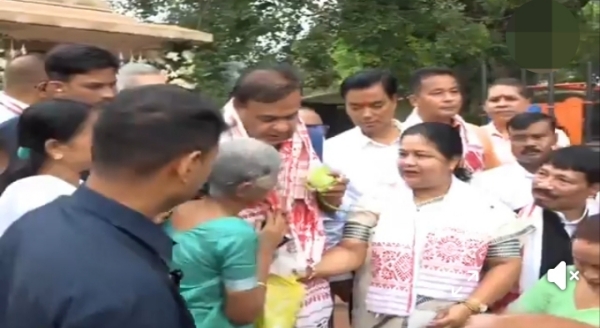 The image shared by Assam CM Dr Himanta Biswa Sarma.