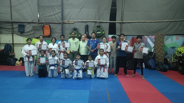ईस्ट ज़ोन इंटर स्कूल ओपन कराटे प्रतियोगिता 2026 के पदक विजेता