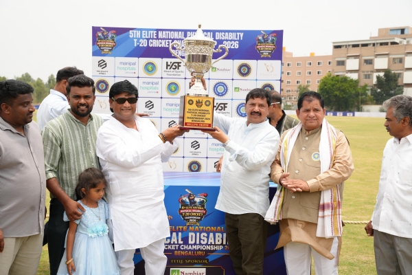 राष्ट्रीय दिव्यांग क्रिकेट का भव्य आगाज