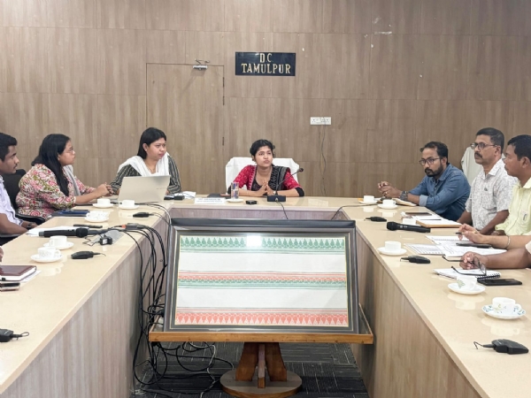 তামুলপুৰত প্ৰধানমন্ত্ৰী জনজাতি আদিবাসী ন্যায় মহাঅভিযান আৰু ধৰতী আবা জনজাতীয় গ্ৰাম উৎকৰ্ষ অভিযান সন্দৰ্ভত সভা।