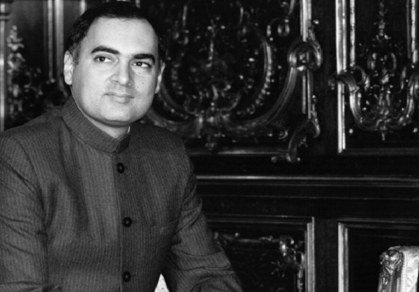 पूर्व प्रधानमंत्री राजीव गांधी। फोटो -  फाइल