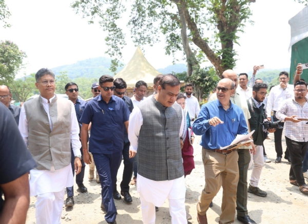 সোণাপুৰৰ জুবিন ক্ষেত্ৰত মুখ্যমন্ত্ৰী ড০ হিমন্ত বিশ্ব শৰ্মা
