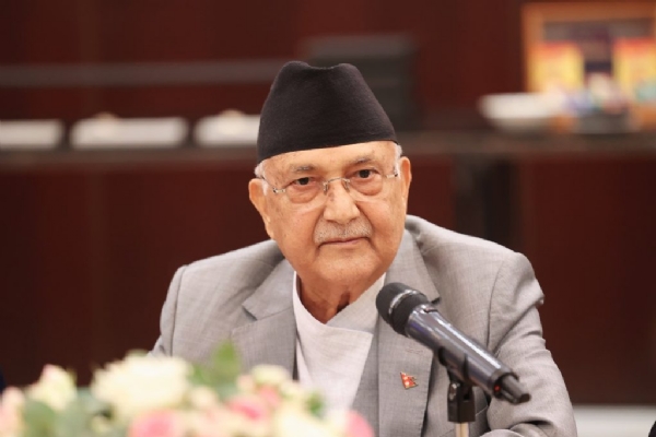 पूर्व प्रधानमंत्री के पी शर्मा ओली
