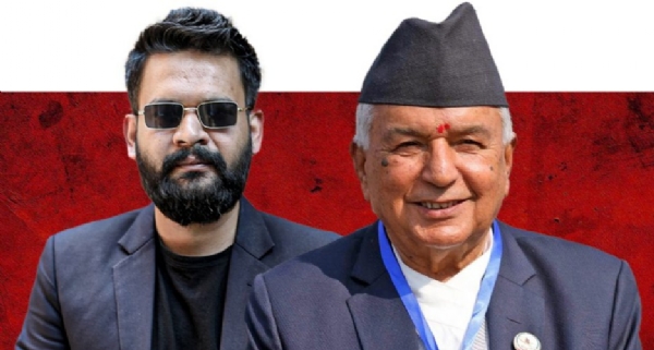 नेपाल के राष्ट्रपति रामचन्द्र पौडेल और प्रधानमंत्री बालेन्द्र शाह