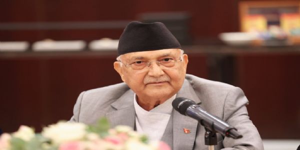 নেপাল কমিউনিষ্ট পাৰ্টিৰ অধ্যক্ষ অলিৰ দলীয় বৈঠকত পদত্যাগ কৰিবলৈ অস্বীকাৰ
