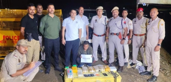 Image of the Seized Metphetamine Tablet Worth ₹18 Crore Along Assam-Mizoram Border.
