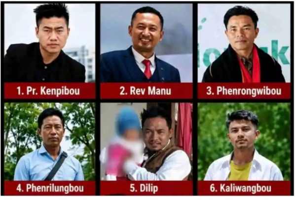 File Image of the Six Missing Naga Men Found Dead in Ukhrul After Massive Search Operation (Photo Courtesy: UT).