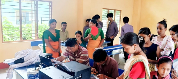 তামুলপুৰ জিলাত বিশেষ আধাৰ কেম্পৰ আয়োজন।