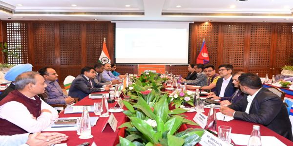 ভাৰত-নেপাল সীমান্তৰ স্তম্ভ সংৰক্ষণ আৰু মেৰামতিৰ বাবে অনুষ্ঠিত যুটীয়া পৰ্যালোচনা বৈঠক