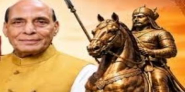 প্ৰতিৰক্ষা মন্ত্ৰী ৰাজনাথ সিঙে দেওবাৰে আগ্ৰাত উন্মোচন কৰিব মহাৰাণা প্ৰতাপৰ প্ৰতিমূৰ্তি