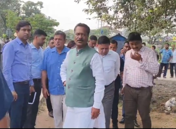 जापान के प्रधानमंत्री के आगमन को लेकर गुवाहाटी में ज़ोरों पर तैयारियाँ, जालुकबाड़ी में मंत्री अशोक सिंघल ने किया निरीक्षण