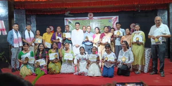 অসম আবৃত্তি আৰু সংস্কৃতি পৰিষদৰ শোণিতপুৰ জিলা শাখাৰ আবৃত্তি মহাৰণ  আবৃত্তি প্ৰতিযোগিতা সম্পন্ন