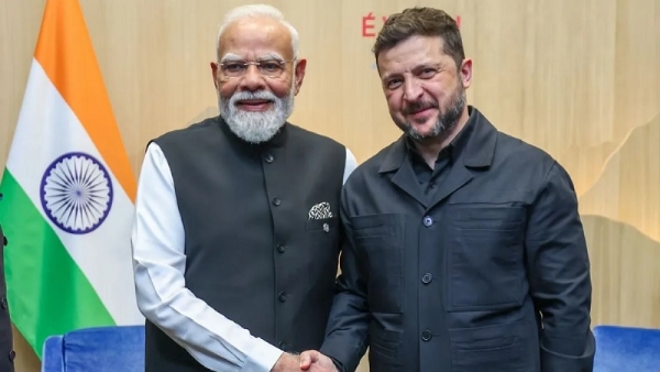 জি-৭ সন্মিলনত প্ৰধানমন্ত্ৰী নৰেন্দ্ৰ মোডী আৰু ইউক্ৰেইনৰ ৰাষ্ট্ৰপতি জেলেনস্কি। ফটো: ইণ্টাৰনেট মিডিয়া জি-৭ সন্মিলনত প্ৰধানমন্ত্ৰী নৰেন্দ্ৰ মোডী আৰু ইউক্ৰেইনৰ ৰাষ্ট্ৰপতি জেলেনস্কি। ফটো: ইণ্টাৰনেট মিডিয়া