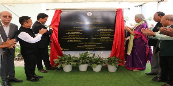 কেন্দ্ৰীয় বিত্তমন্ত্ৰী সীতাৰমণৰ মেঘালয়ত উত্তৰ-পূব ভাৰতৰ সৰ্ববৃহৎ জৈৱিক মছলা প্ৰক্ৰিয়াকৰণ ইউনিটৰ উদ্বোধন