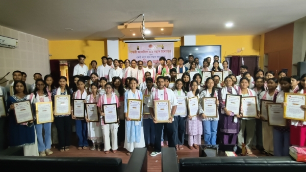 ক্ষেত্ৰীত আছুৰ সম্বৰ্ধনা অনুষ্ঠান সম্পন্ন