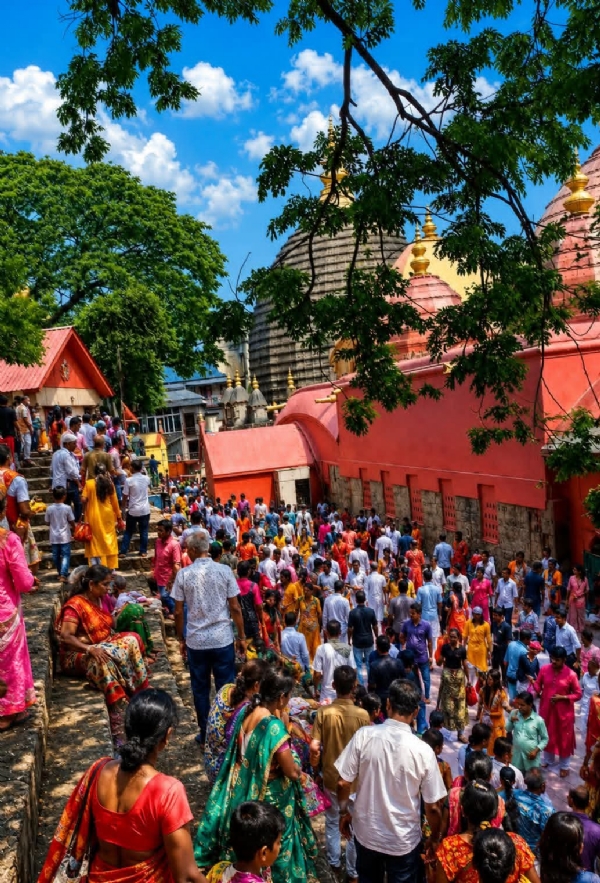 Ambubachi Mela at Kamakhya Temple..