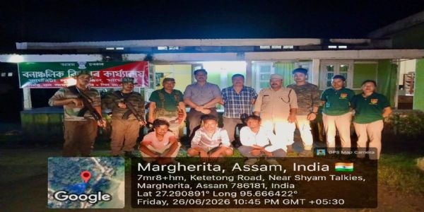 দুৰ্লভ আৰু সংৰক্ষিত ধনেশ পক্ষী চোৰাং চিকাৰৰ সৈতে জড়িত তিনিজনক গ্ৰেপ্তাৰ