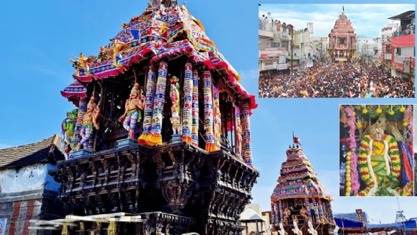 नेल्लैयप्पर मंदिर का रथोत्सव भव्य उत्साह के साथ शुरू
