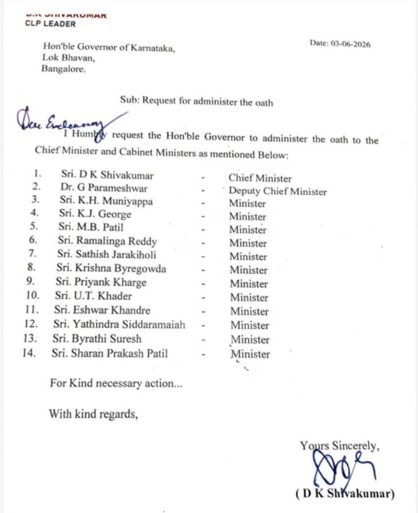 Minister list