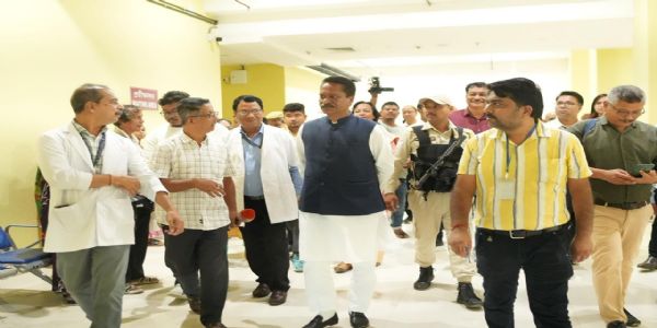 তিনিচুকীয়াত স্বাস্থ্য সেৱাৰ পৰ্যালোচনা, তিনিচুকীয়া চিকিৎসা মহাবিদ্যালয় আৰু চিকিৎসালয়ৰ নতুন ৰক্ত ভাণ্ডাৰৰ শুভ উদ্বোধন