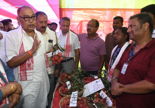তেজপুৰত উছৱমুখৰ পৰিৱেশত তেজপুৰ লিচু উৎসৱ৭হ -২০২৬  আৰম্ভ