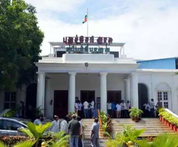 पुडुचेरी के मुख्यमंत्री एन. रंगासामी की तस्वीर