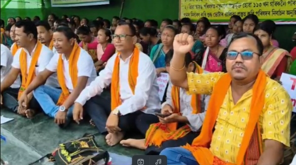 জাগীৰোডত সদৌ তিৱা ছাত্ৰ সন্থাৰ ২ ঘন্টীয়া অৱস্থান ধৰ্মঘট জাগীৰোডত সদৌ তিৱা ছাত্ৰ সন্থাৰ ২ ঘন্টীয়া অৱস্থান ধৰ্মঘট