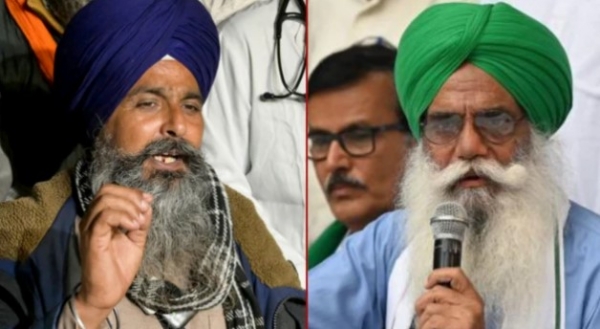 संयुक्त किसान मोर्चा (गैर-राजनीतिक) के नेता जगजीत सिंह डल्लेवाल और सरवन सिंह पंढेर (फाइल फोटो)।